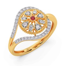 Golden Era Diamond Ring