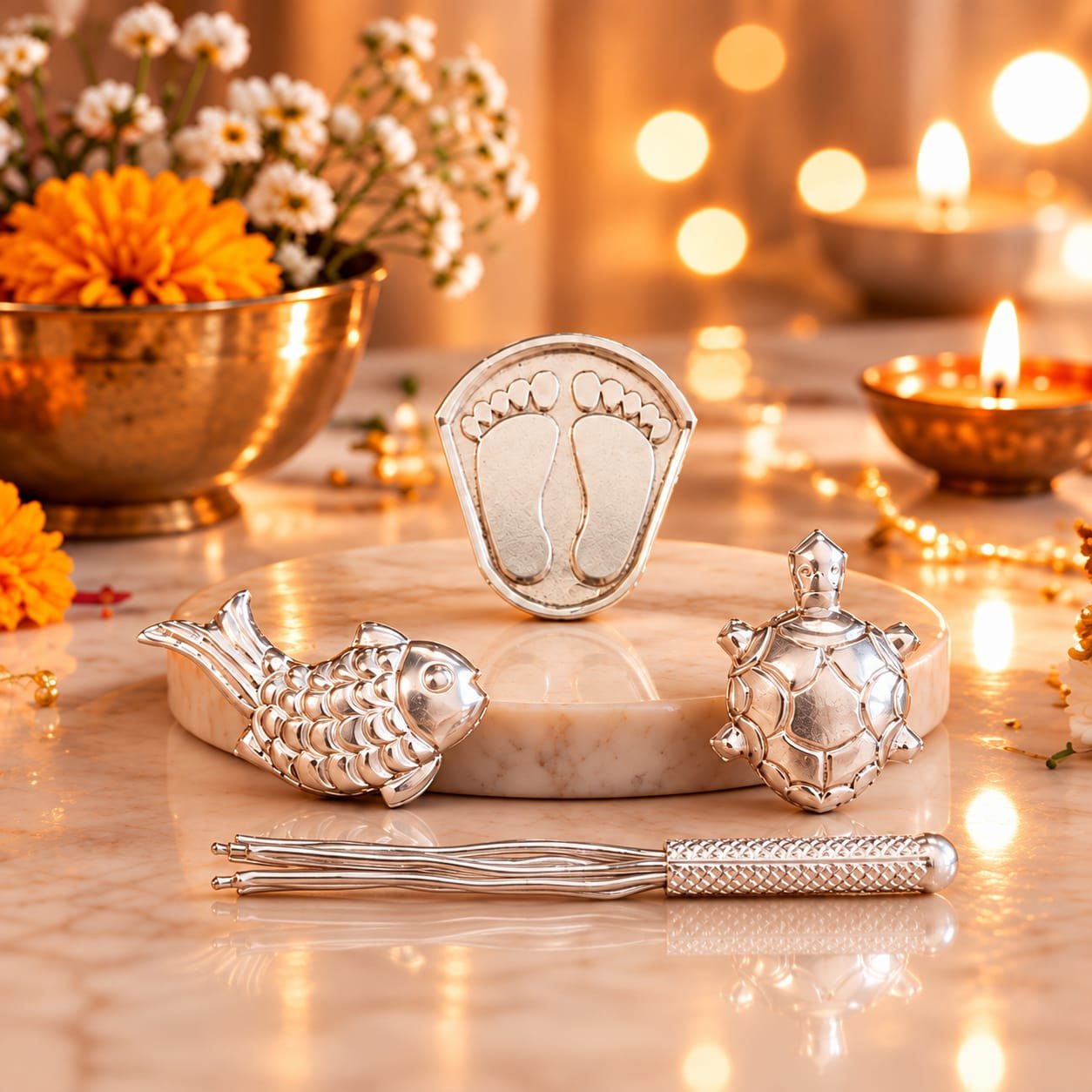 Diwali puja set  4 item